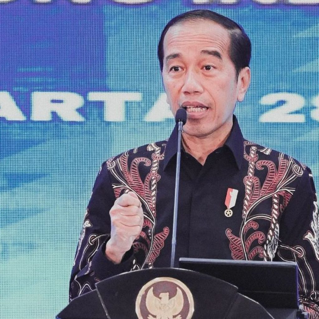 Jokowi menyampaikan bahwa Freeport sudah milik Indonesia. Foto: Biro Pers Sekretariat Presiden