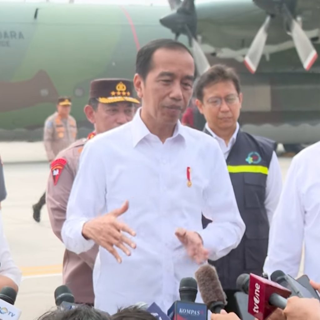 Presiden Jokowi telah melepas bantuan untuk Palestina, kirim sebanyak 51,5 ton | Foto: Tangkapan Layar YouTube Sekretariat Presiden