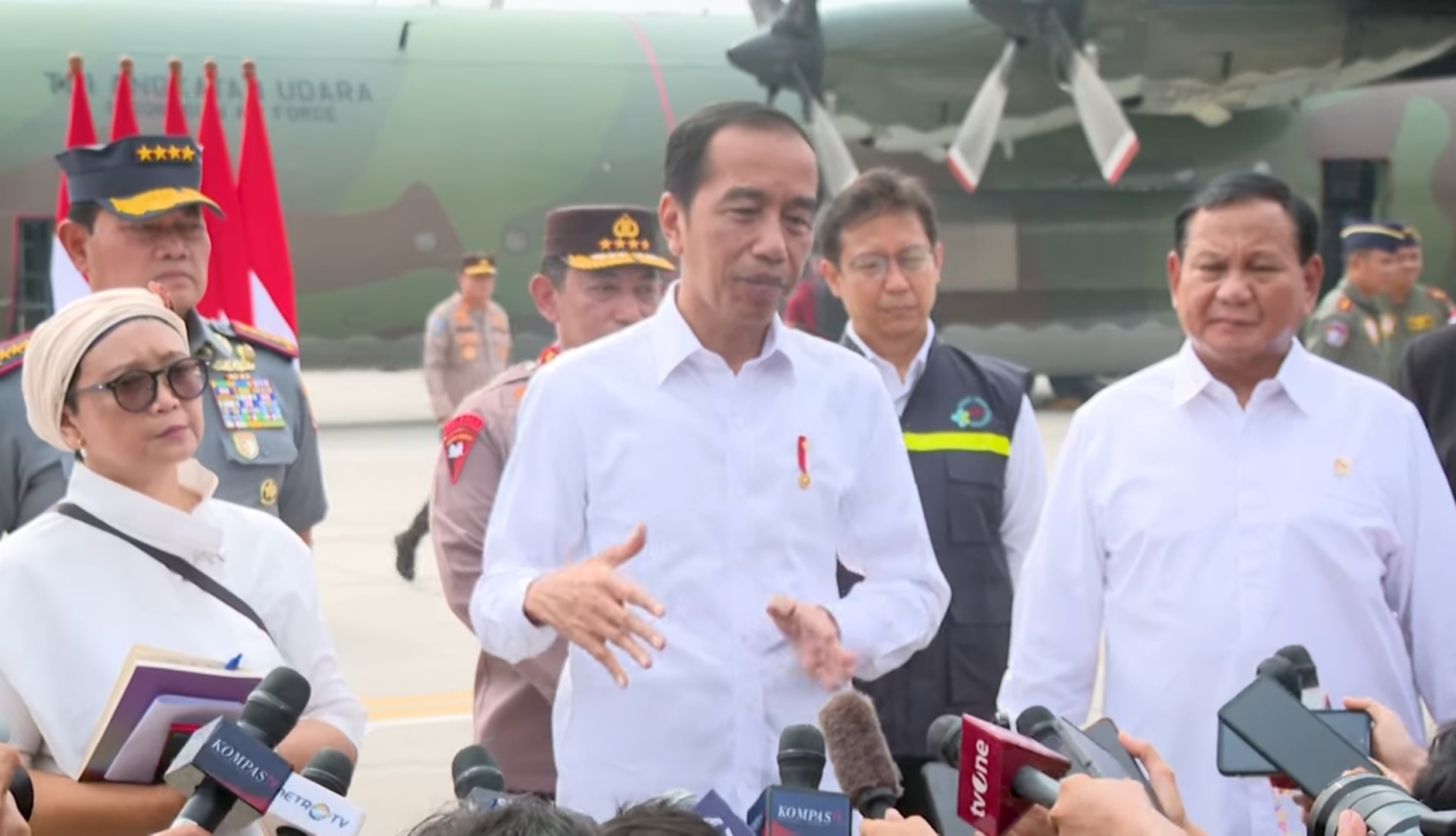 Presiden Jokowi telah melepas bantuan untuk Palestina, kirim sebanyak 51,5 ton | Foto: Tangkapan Layar YouTube Sekretariat Presiden