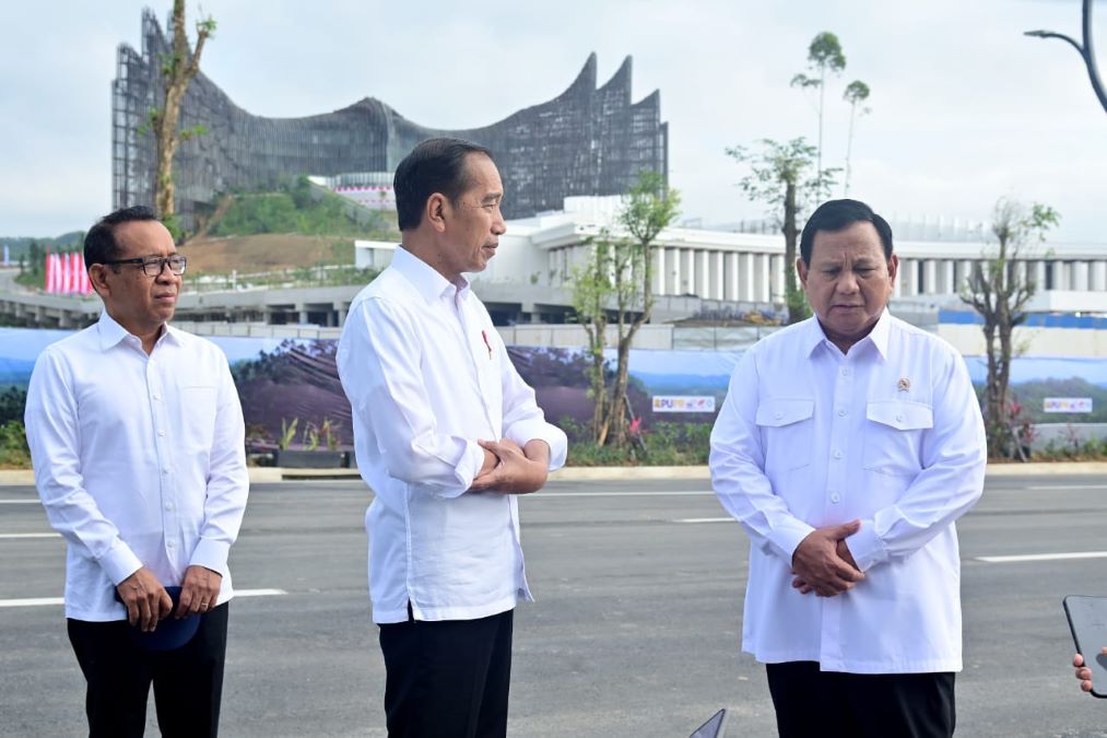 Prabowo Subianto bertekad melanjutkan pembangunan IKN. Foto: Istimewa