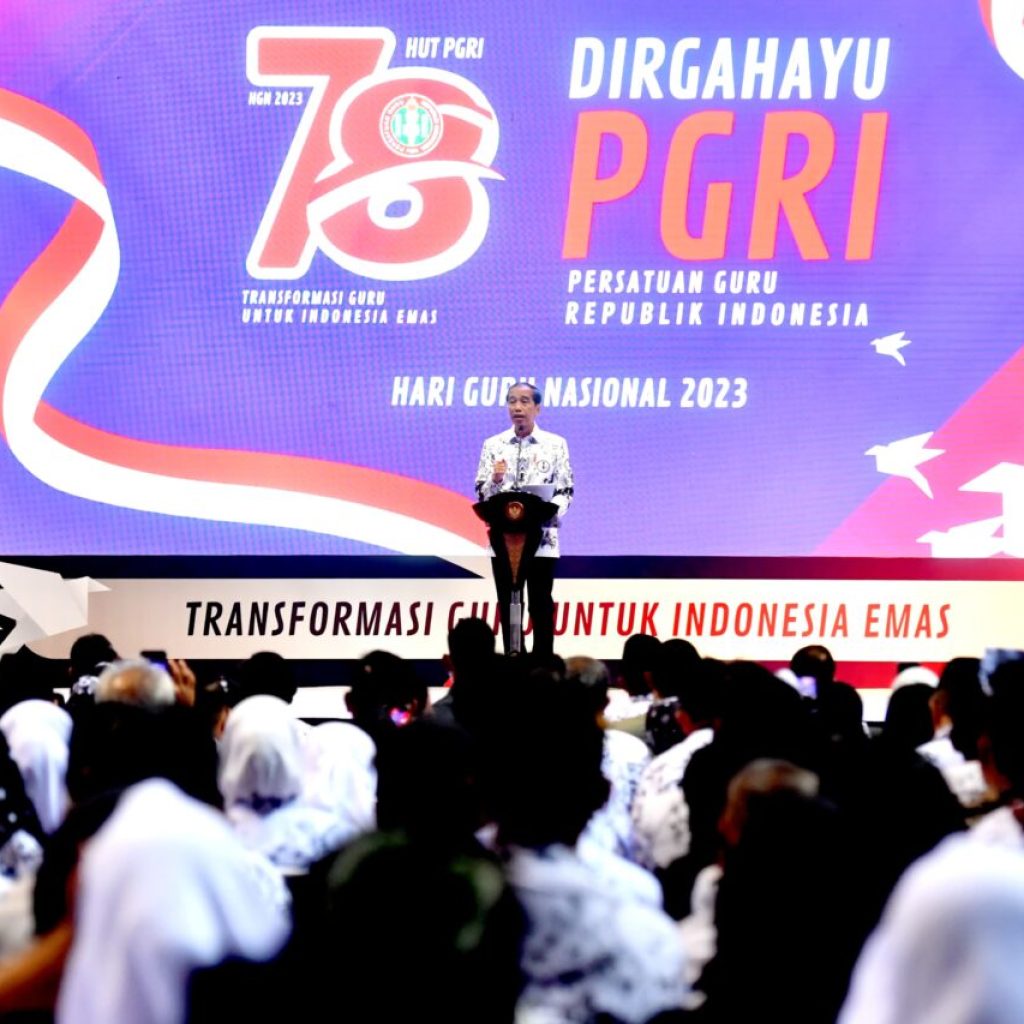 Jokowi tegaskan pentingnya membangun kualitas SDM Indonesia. Foto: Laman Presiden RI