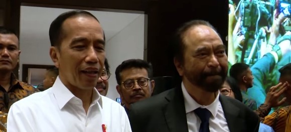 Jokowi bertemu Surya Paloh, pengamat sebut ada indikasi koalisi. Foto: Tangkapan Layar YouTube Sekretariat Presiden