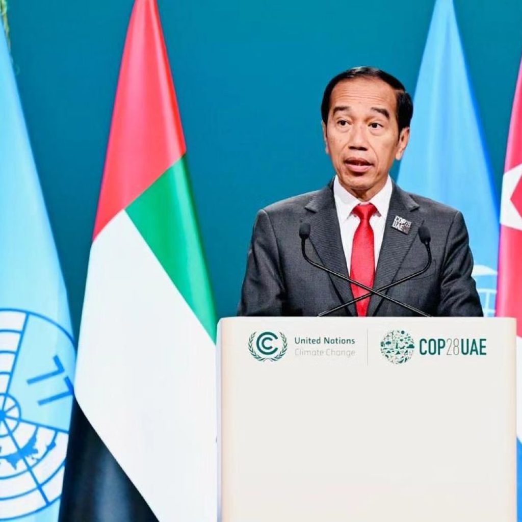 Jokowi sampaikan 3 poin untuk penanganan iklim global di KTT G77 dan RRT. Foto: Instagram.com/jokowi