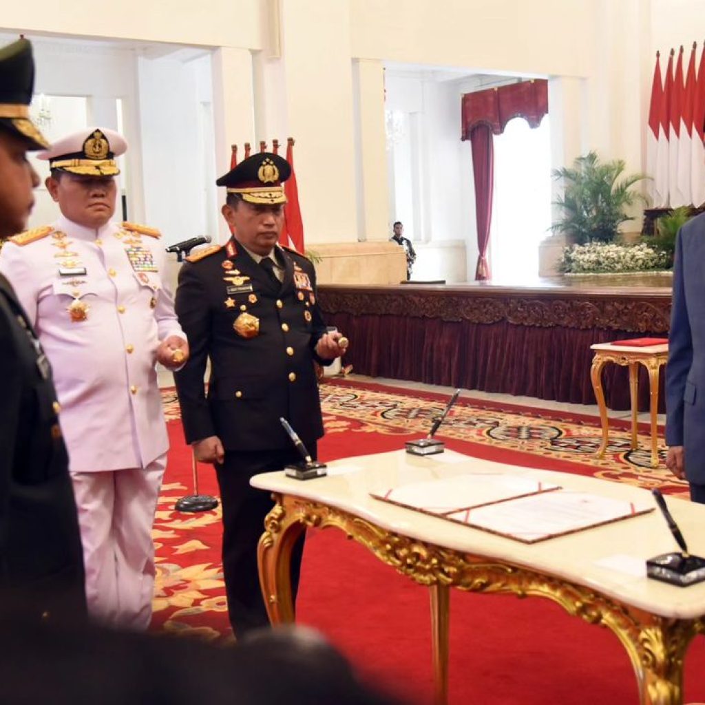 DPR telah terima Surpres usulan calon Panglima TNI dari Presiden Jokowi. Foto: Instagram.com/sekretariat.kabinet