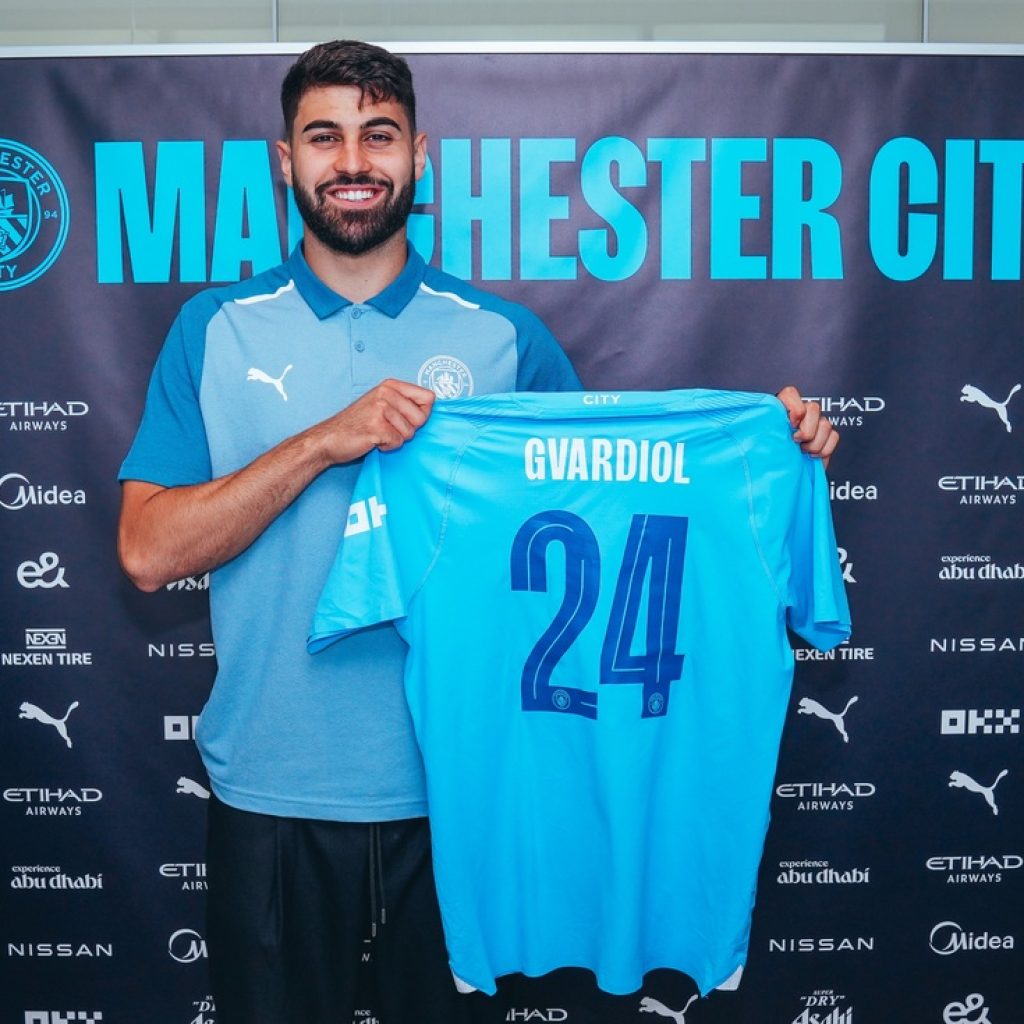 Josko Gvardiol. (Foto: Twitter/X @ManCity)