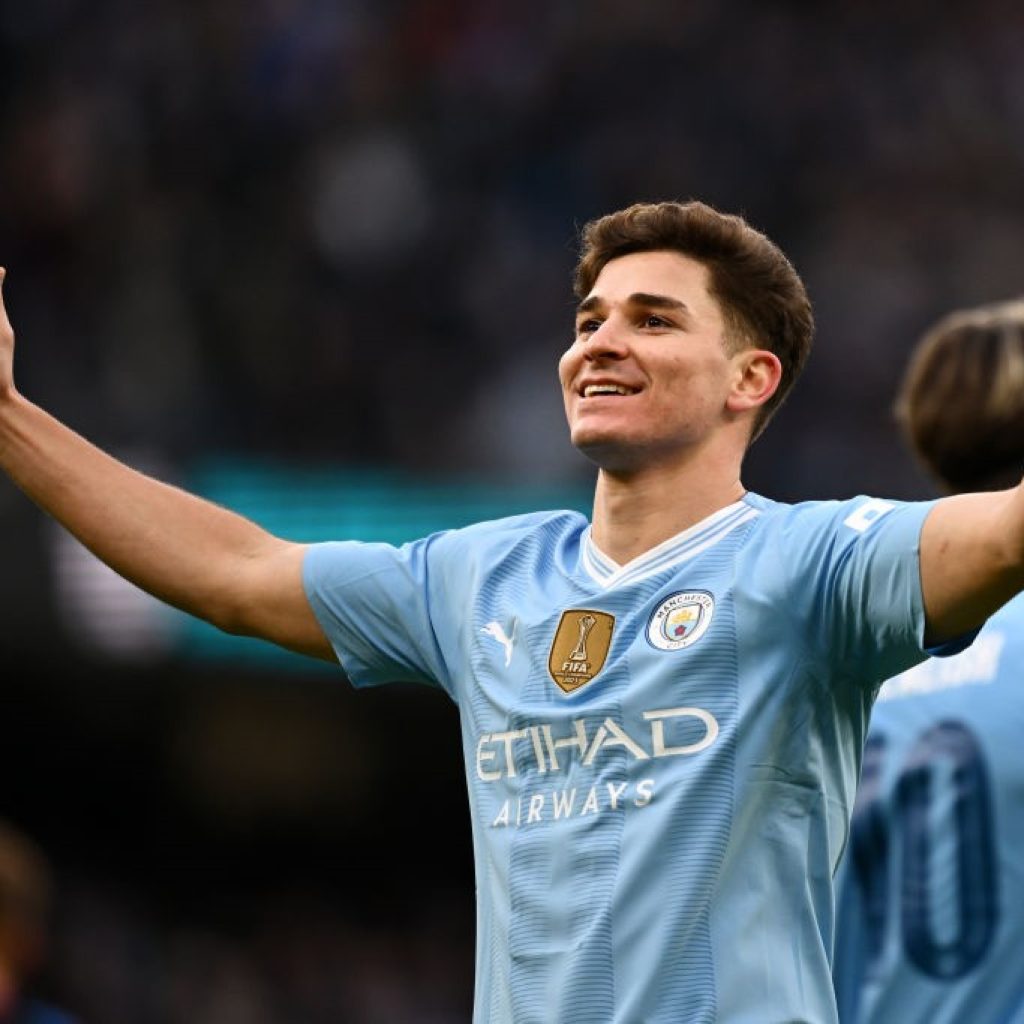 Atletico Madrid capai kesepakatan dengan Man City untuk rekrut Julian Alvarez. Foto: x.com/FabrizioRomano
