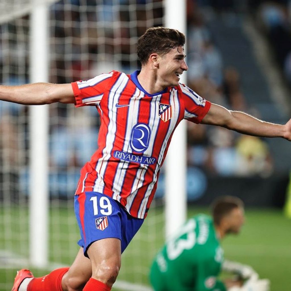 Pemain Atletico Madrid, Julian Alvarez. Foto: x.com/atletienglish
