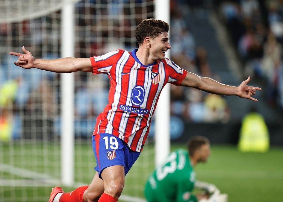 Pemain Atletico Madrid, Julian Alvarez. Foto: x.com/atletienglish