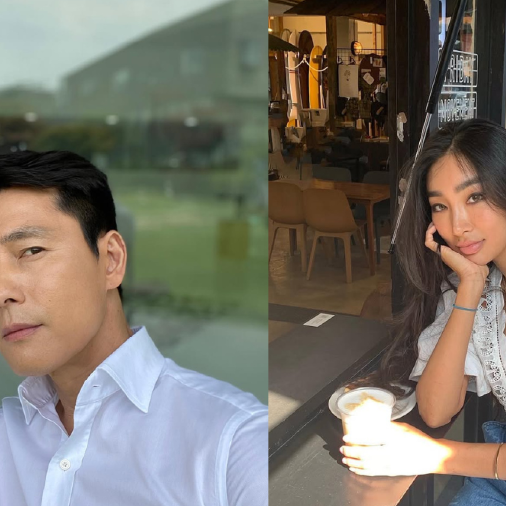 Jung Woo Sung dan Moon Gabi. Foto: instagram.com/iamchocobi dan instagram.com/tojws