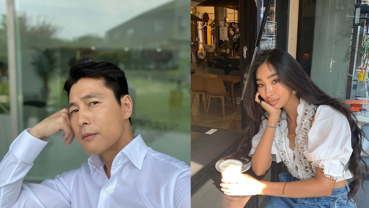 Jung Woo Sung dan Moon Gabi. Foto: instagram.com/iamchocobi dan instagram.com/tojws