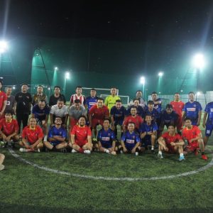 Cooling System Jelang Pemilu 2024, Jurnalis FC dan Propam Polda Jateng Tanding Futsal