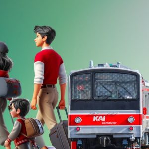 Tingkatkan Kenyamanan Pengguna KRL, KAI Hadirkan Jalur Green Line dengan Stasiun Baru