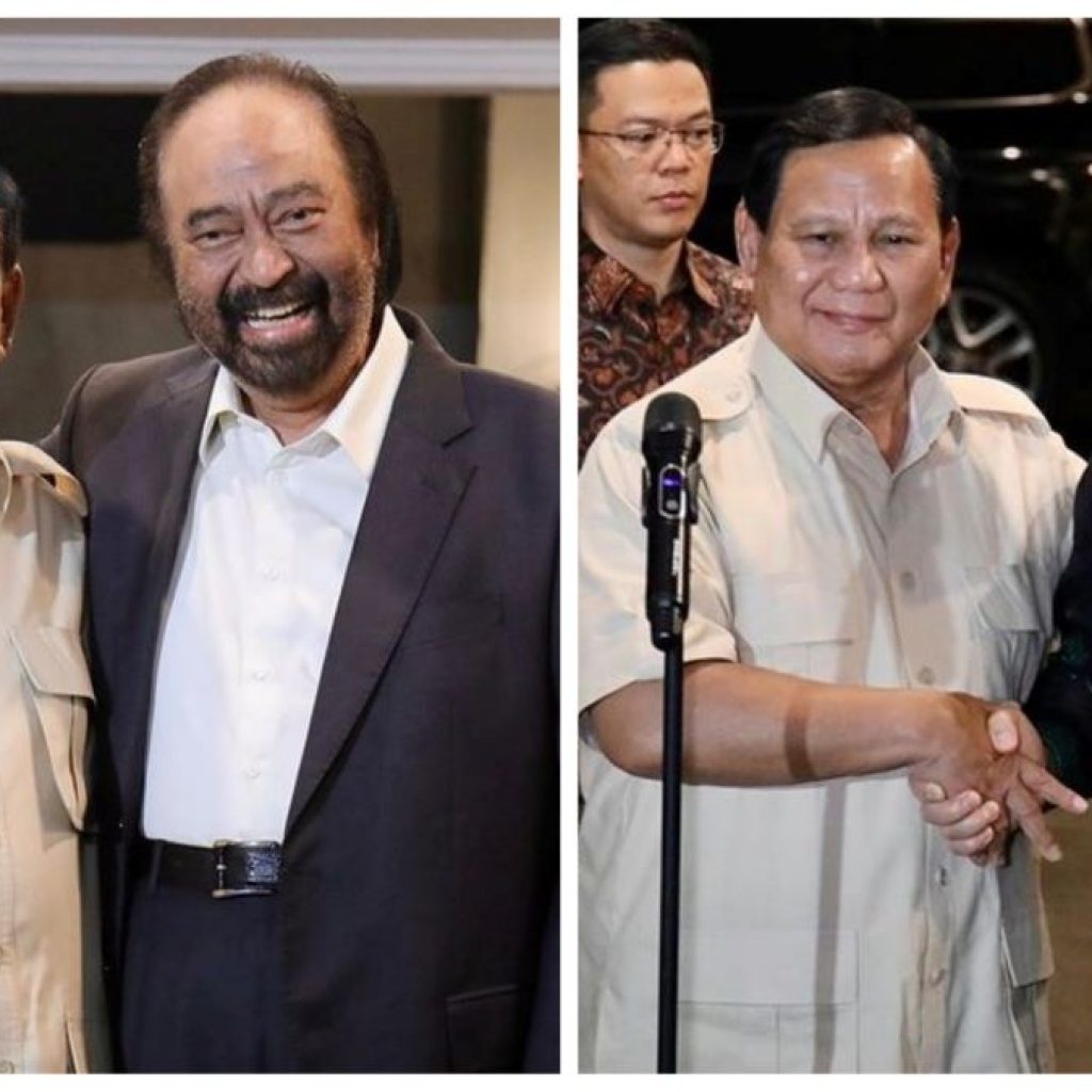 NasDem, PPP, dan Perindo putuskan gabung koalisi Prabowo-Gibran. Foto: instagram.com/sufmi_dasco