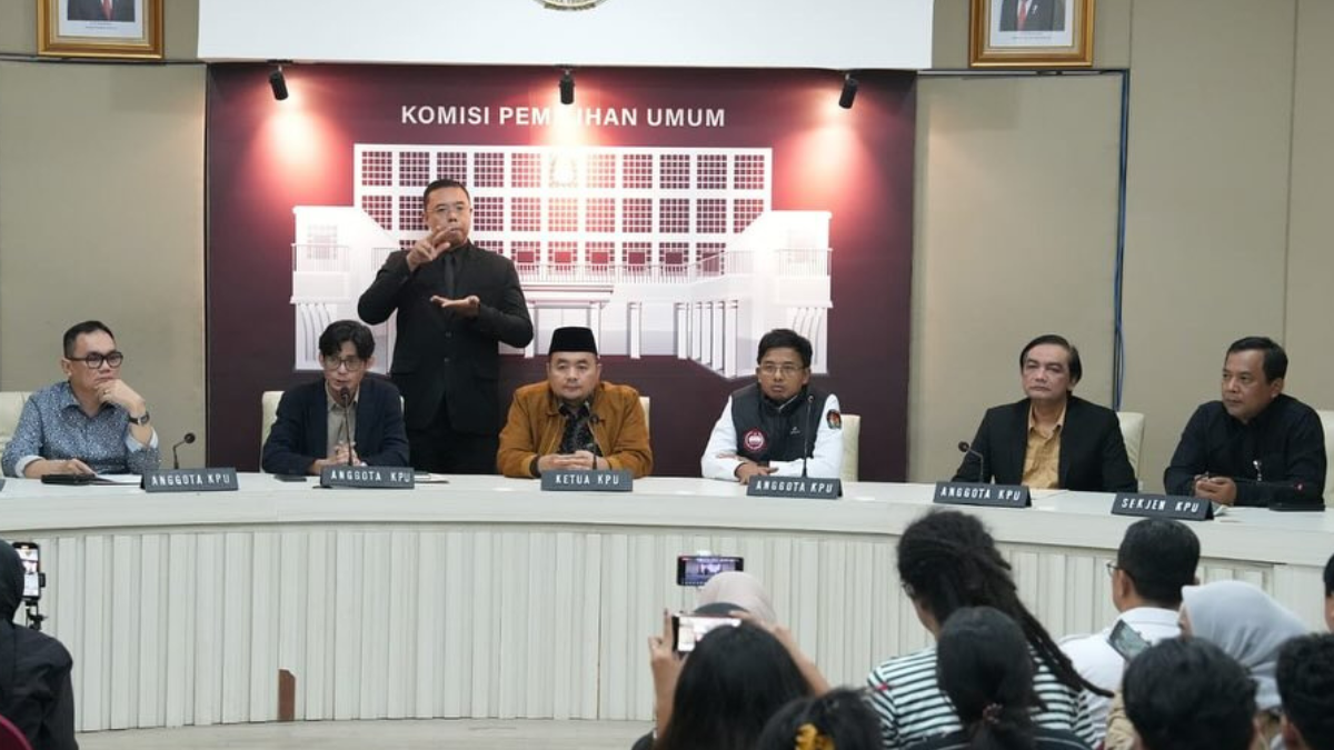 Respons KPU terkait pembatalan pengesahan revisi Undang-Undang Pilkada oleh DPR. Foto: instagram.com/kpu_ri
