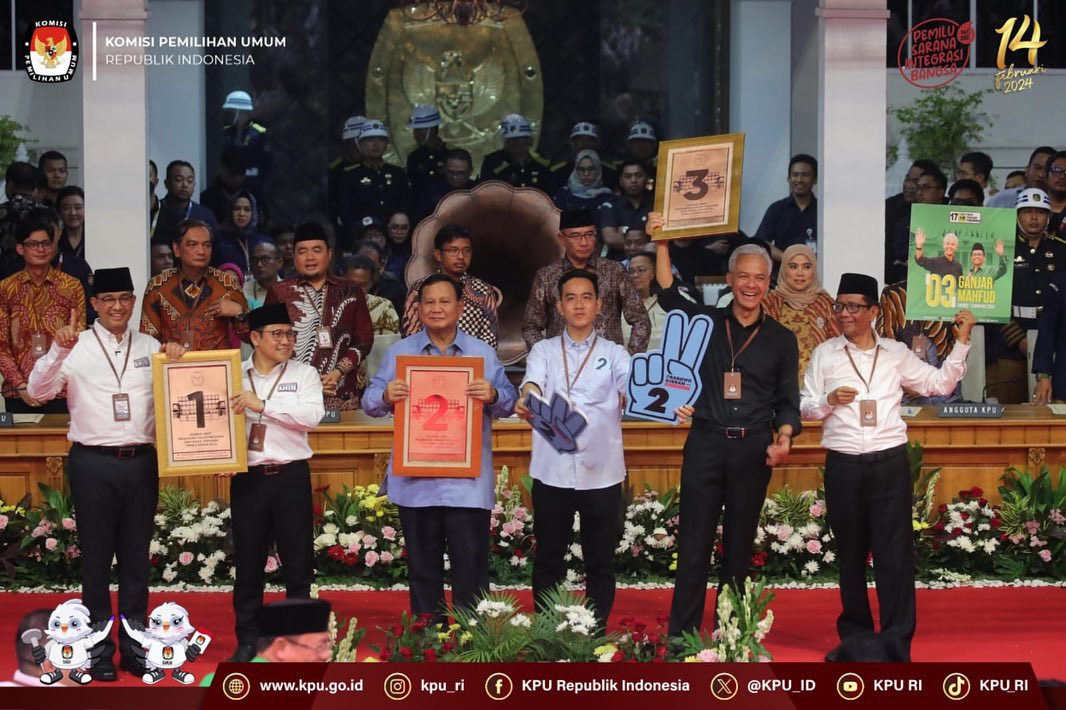 KPU ubah format dengan hapus debat khusus cawapres. Foto: Instagram.com/kpu_ri