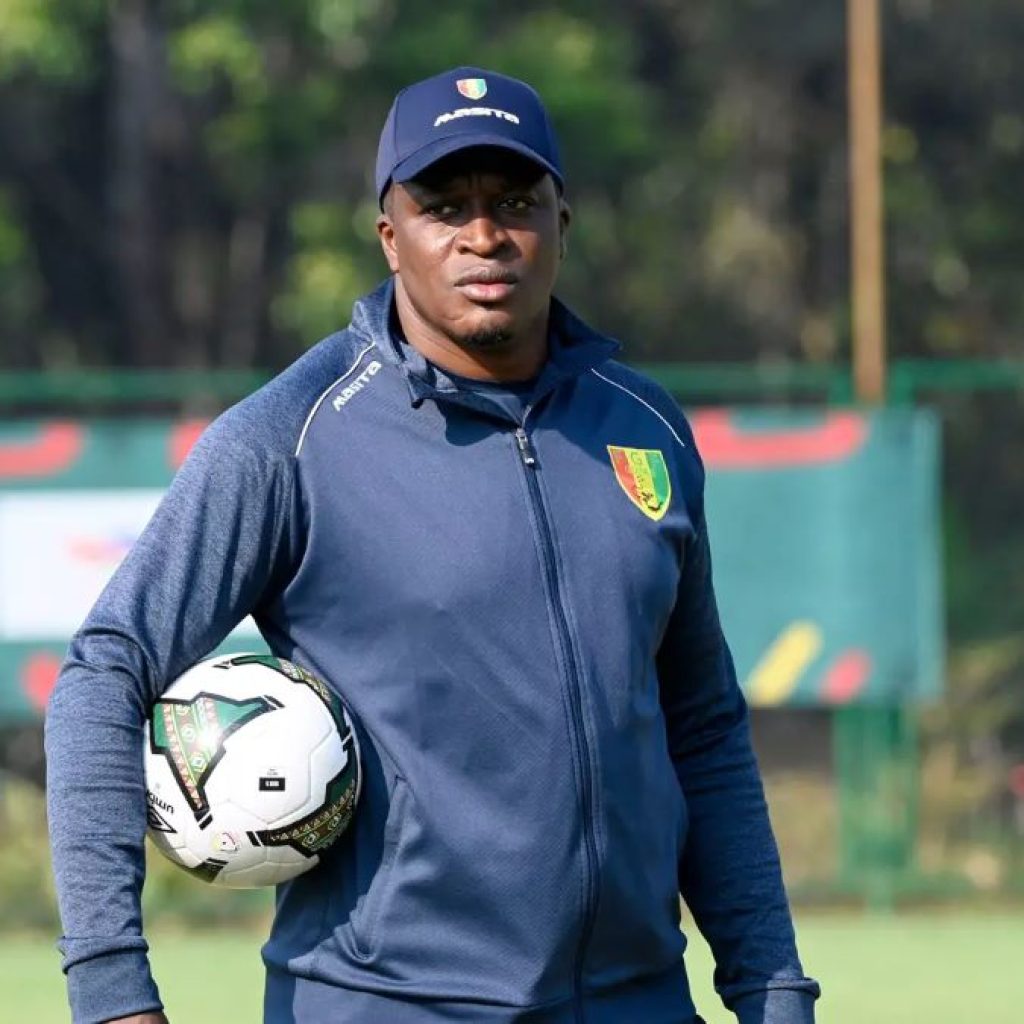 Pelatih timnas U-23 Guinea, Kaba Diawara ungkap harapan untuk timnya maju ke Olimpiade Paris 2024. Foto: FIFA