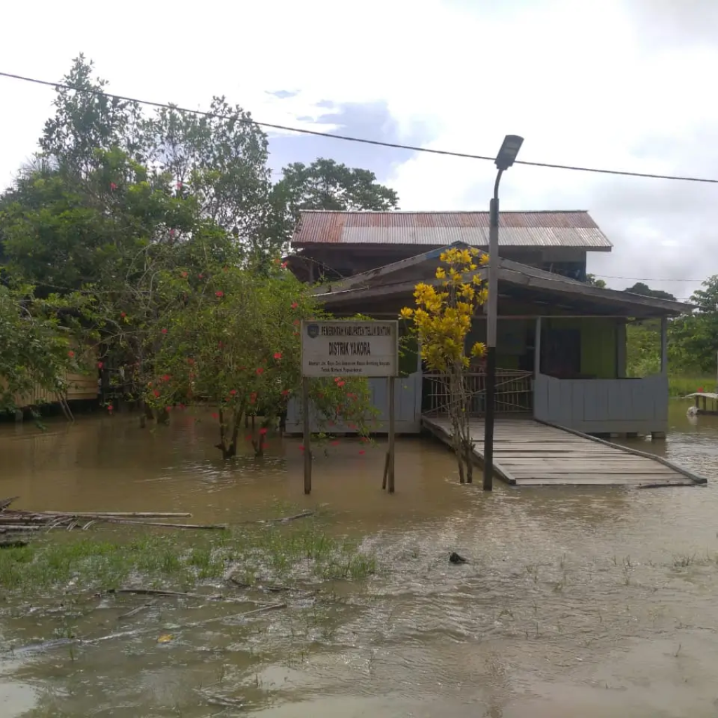 Kabupaten Teluk Bintuni Dilanda Banjir, BPBD Imbau Masyarakat Tetap Waspada
