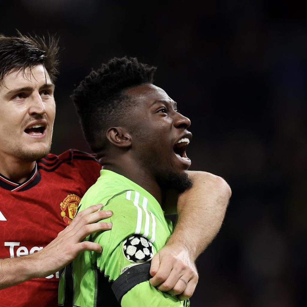 Manchester United kalahkan Copenhagen berkat Maguire dan Onana. Foto: Instagram.com/andreonana.24
