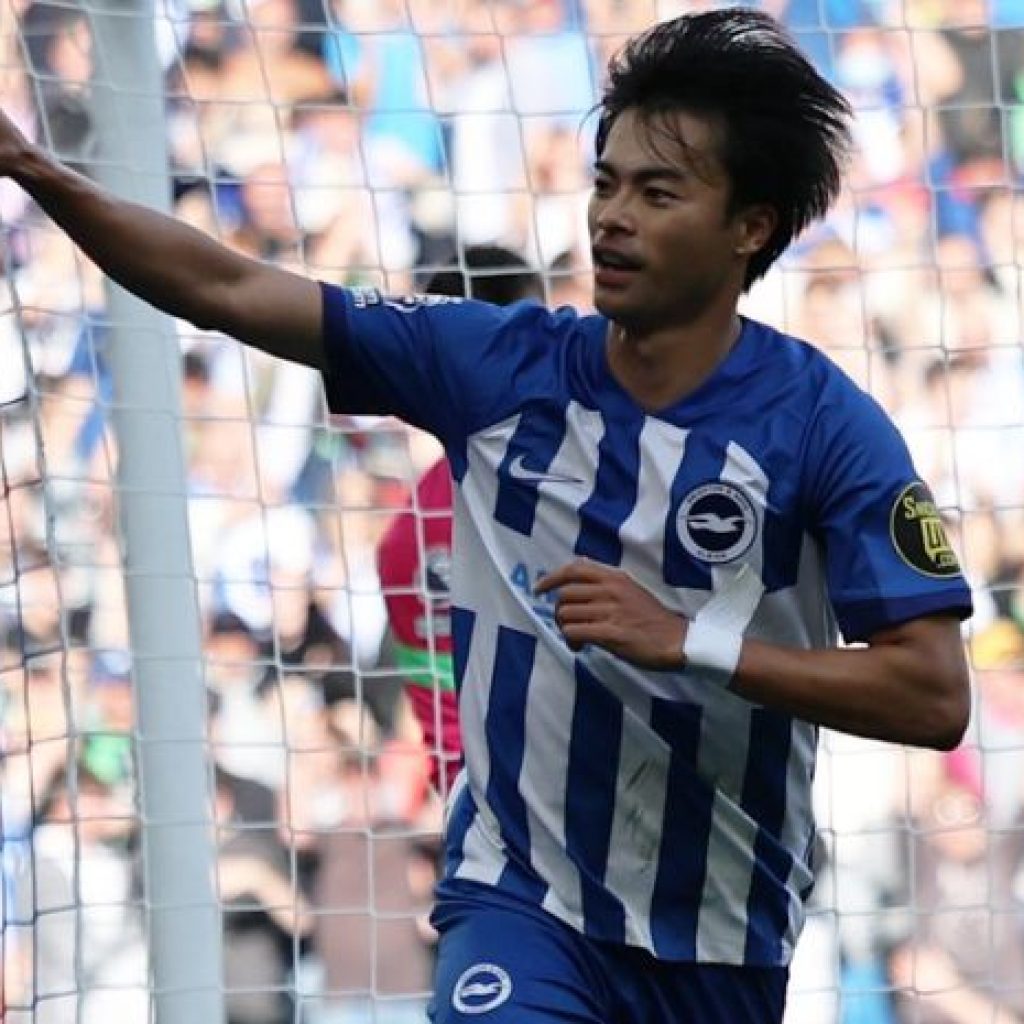 Kaoru Mitoma berhasil antarkan Brighton & Hove Albion untuk mengalahkan AFC Bournemouth. FOTO: X.com/OfficialBHAFC