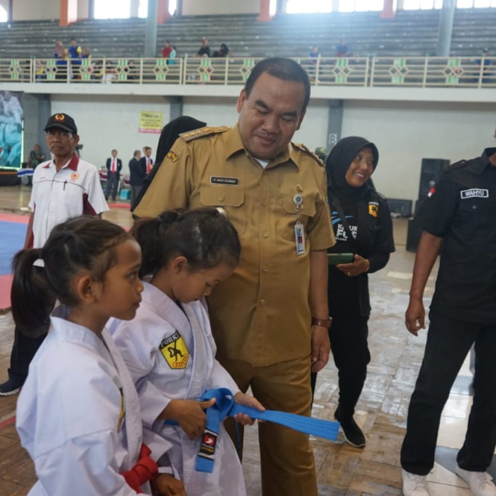 FORKI gelar Kejurkab Karate tingkat pelajar, ini harapan Bupati Blora. Foto: Istimewa