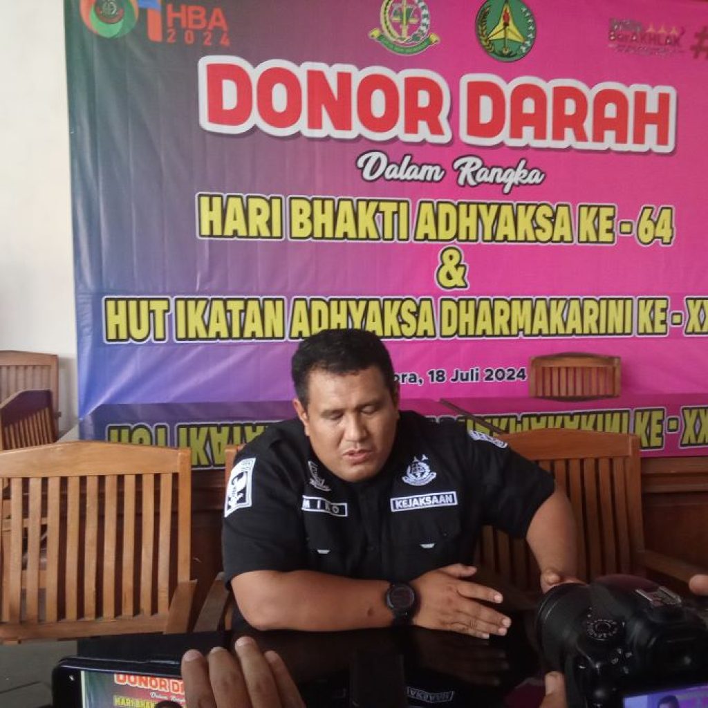 Respons Kejari Blora saat tahu tanah galian C dipakai untuk bangun kantor APH. Foto: Dok. Lilik Yuliantoro