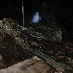 Akibat Kebakaran di Pasar Medang Blora, Hanya Menyisakan Seng