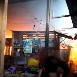 Breaking News: Terjadi Kebakaran di Pasar Medang Blora