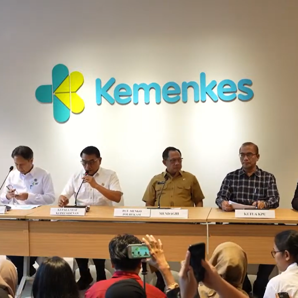 Sebanyak 71 anggota KPPS meninggal dunia dan 4.567 sakit. Foto: Tangkapan Layar YouTube Kementerian Kesehatan RI
