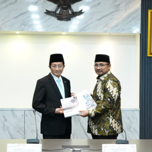 Resmi! Kementerian Agama Lakukan Serah Terima Jabatan, Yaqut dan Nasaruddin Saling Beri Apresiasi
