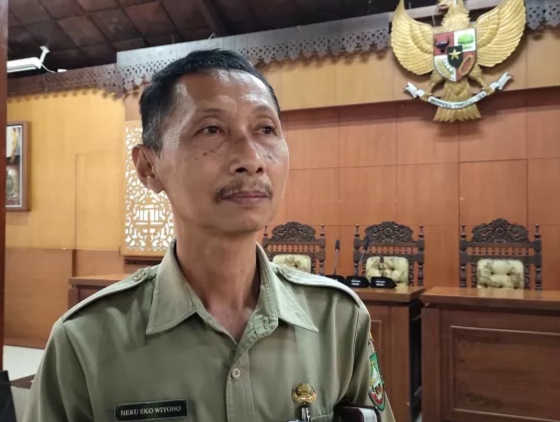 Kepala BKD Blora, Heru Eko Wiyono beri tanggapan soal ASN diduga tidur saat jam kerja. Foto: Dok. Lilik Yuliantoro