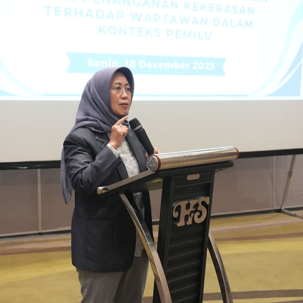Dewan pers minta kementerian dukung keamanan jurnalis saat liput pemilu. Foto: Laman Dewan Pers