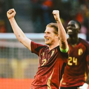 Kevin De Bruyne Rayakan 100 Caps Bareng Timnas Belgia dengan Gol