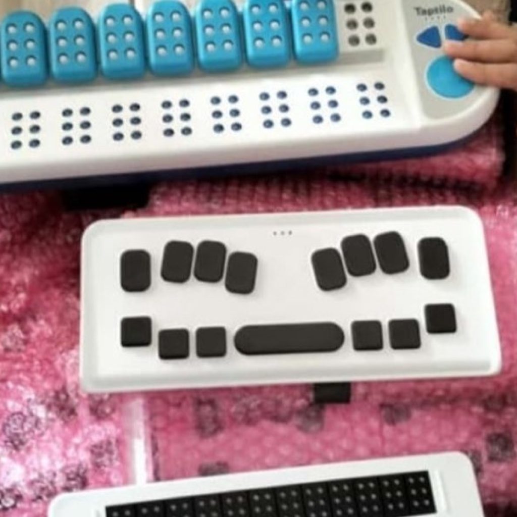 Keyboard hibah dari Korea Selatan yang sempat tertahan selama 2 tahun. Foto: x.com/ijalzaid