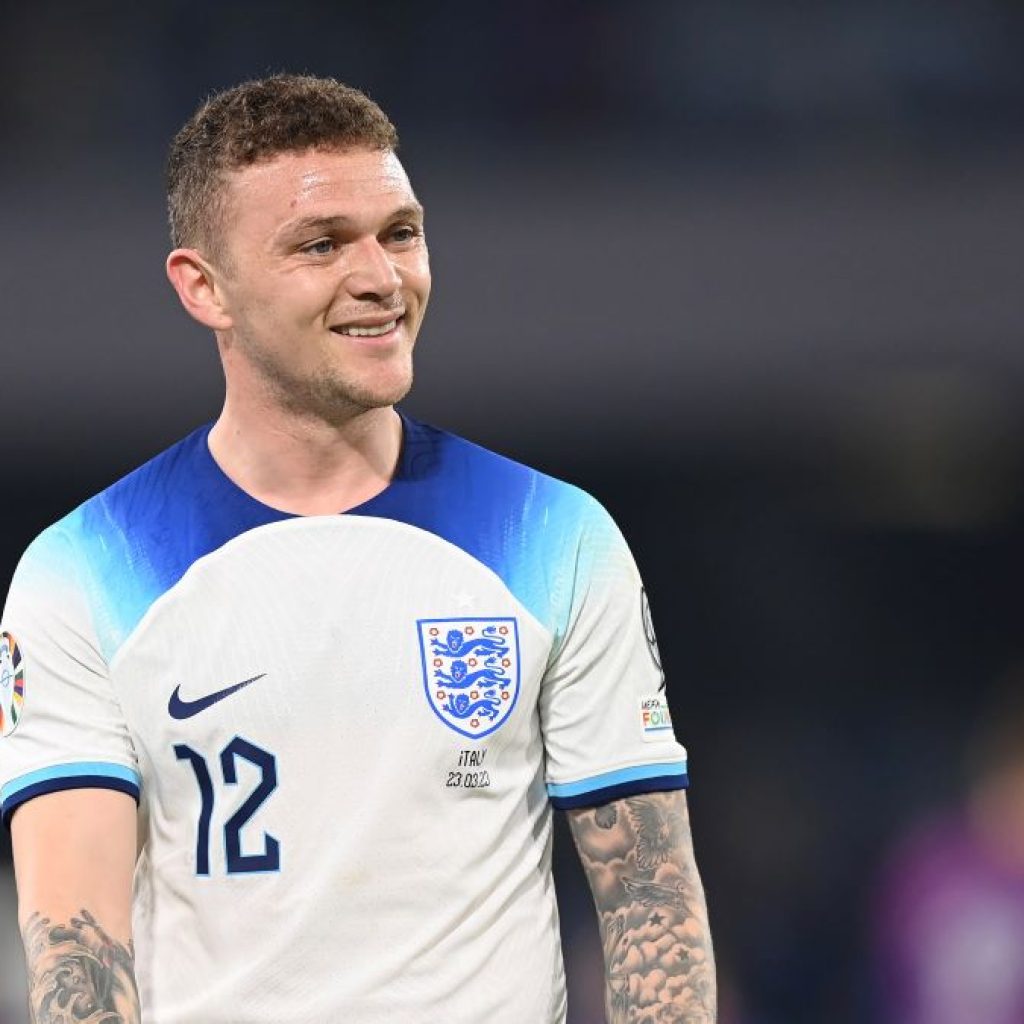 Kieran Trippier pensiun dari timnas Inggris. Foto: x.com/England