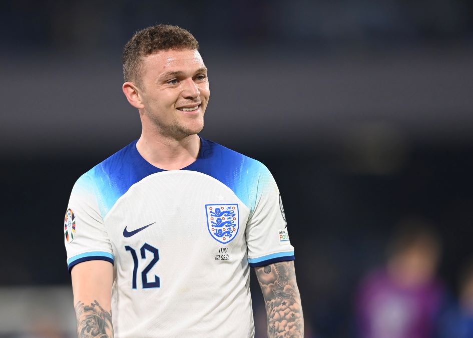 Kieran Trippier pensiun dari timnas Inggris. Foto: x.com/England