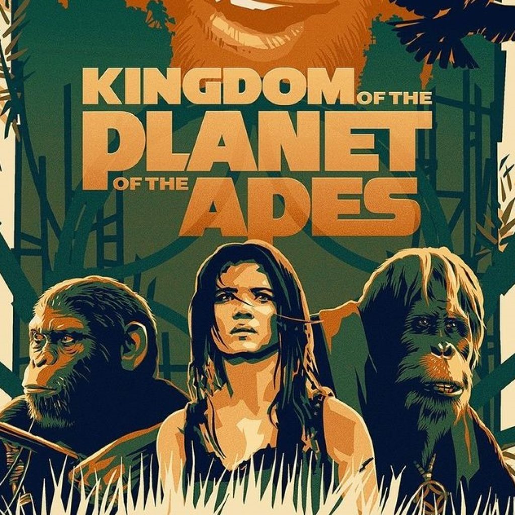 Sinopsis film Kingdom of The Planet of The Apes. Foto: instagram.com/apesmovies
