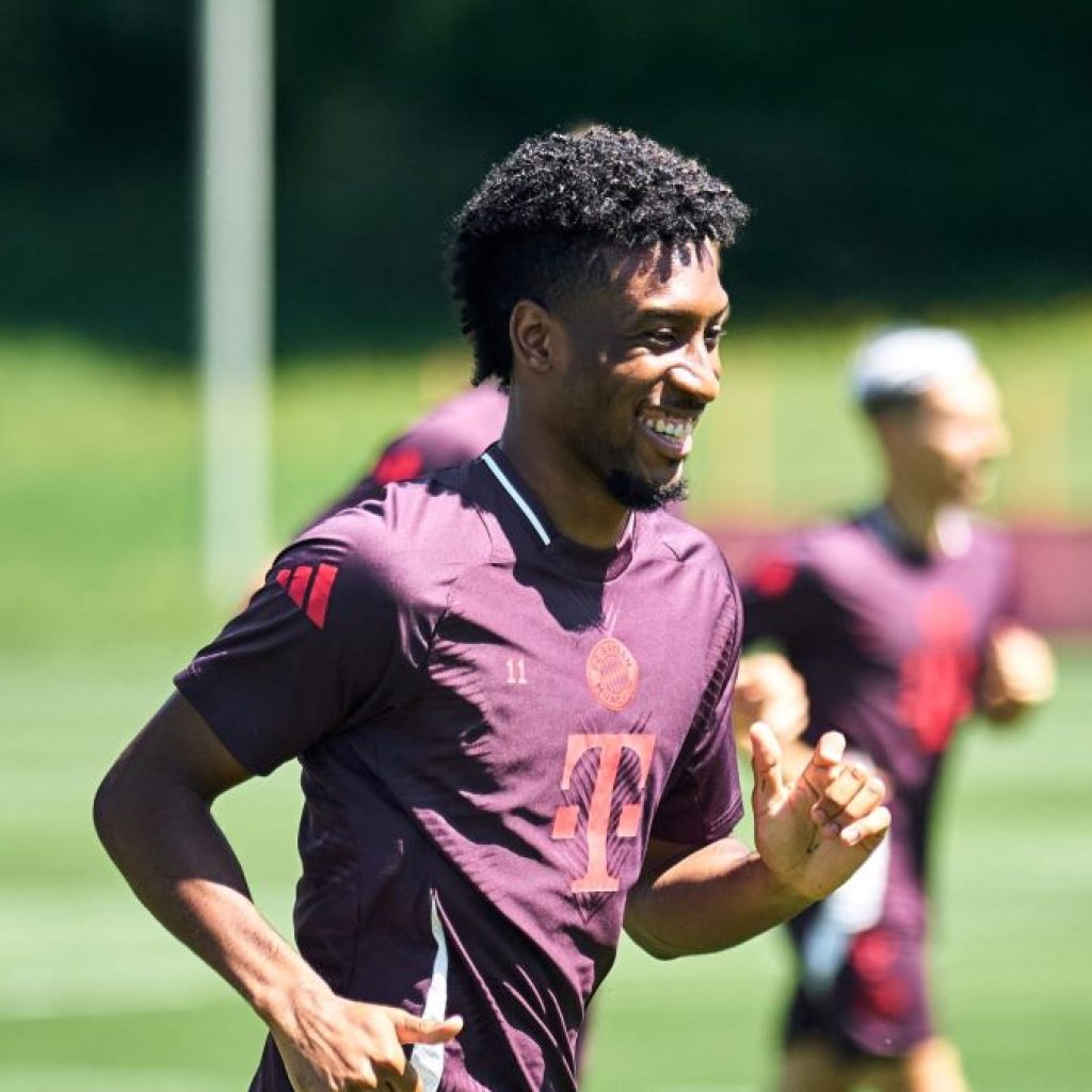 Barcelona akan gaet Kingsley Coman apabila gagal mendapatkan Nico Williams. Foto: x.com/FCBayern