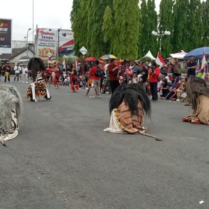 Kirab Budaya Hari Jadi Ke-274 Blora, Pedagang Luar Kota Ketiban Rezeki