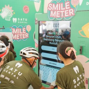 Rayakan Senyum Bersama di Area Sudirman, Klinik SATU Dental Ajak Masyarakat Tak Takut Periksa Gigi