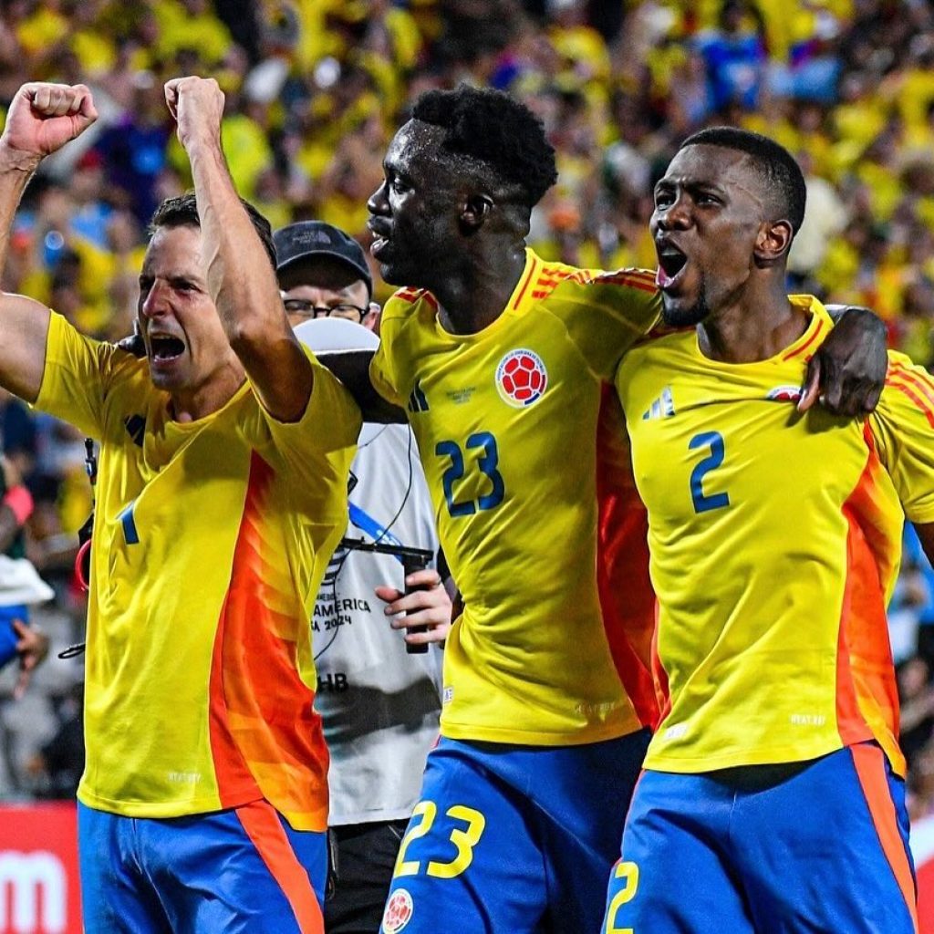 Timnas Kolombia lolos ke final Copa America 2024. Foto: instagram.com/fcfseleccioncol