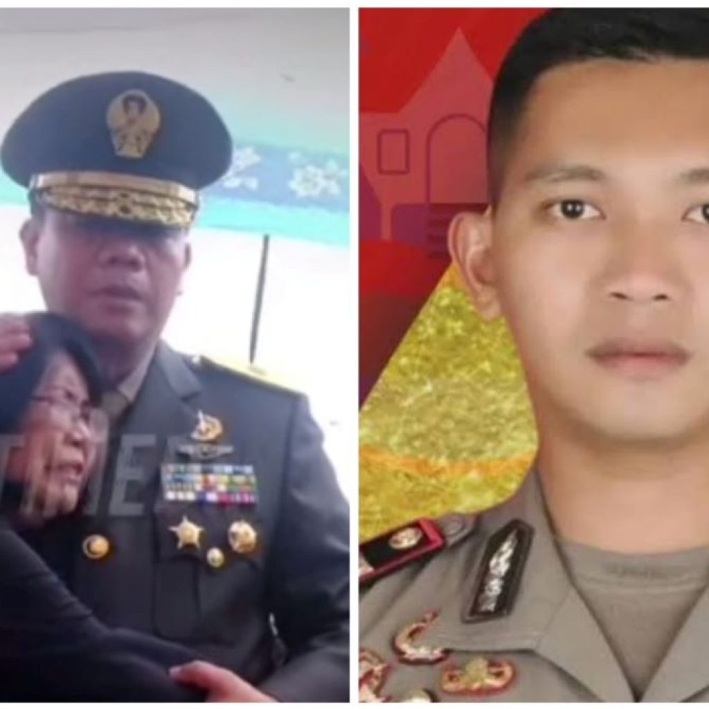 Pernyataan keluarga Kompol Ryanto Ulil saat pemakaman di TPU Sir Na Pesse, Makassar, Minggu (24/11/2024). Foto: instagram.com/divisihumaspolri