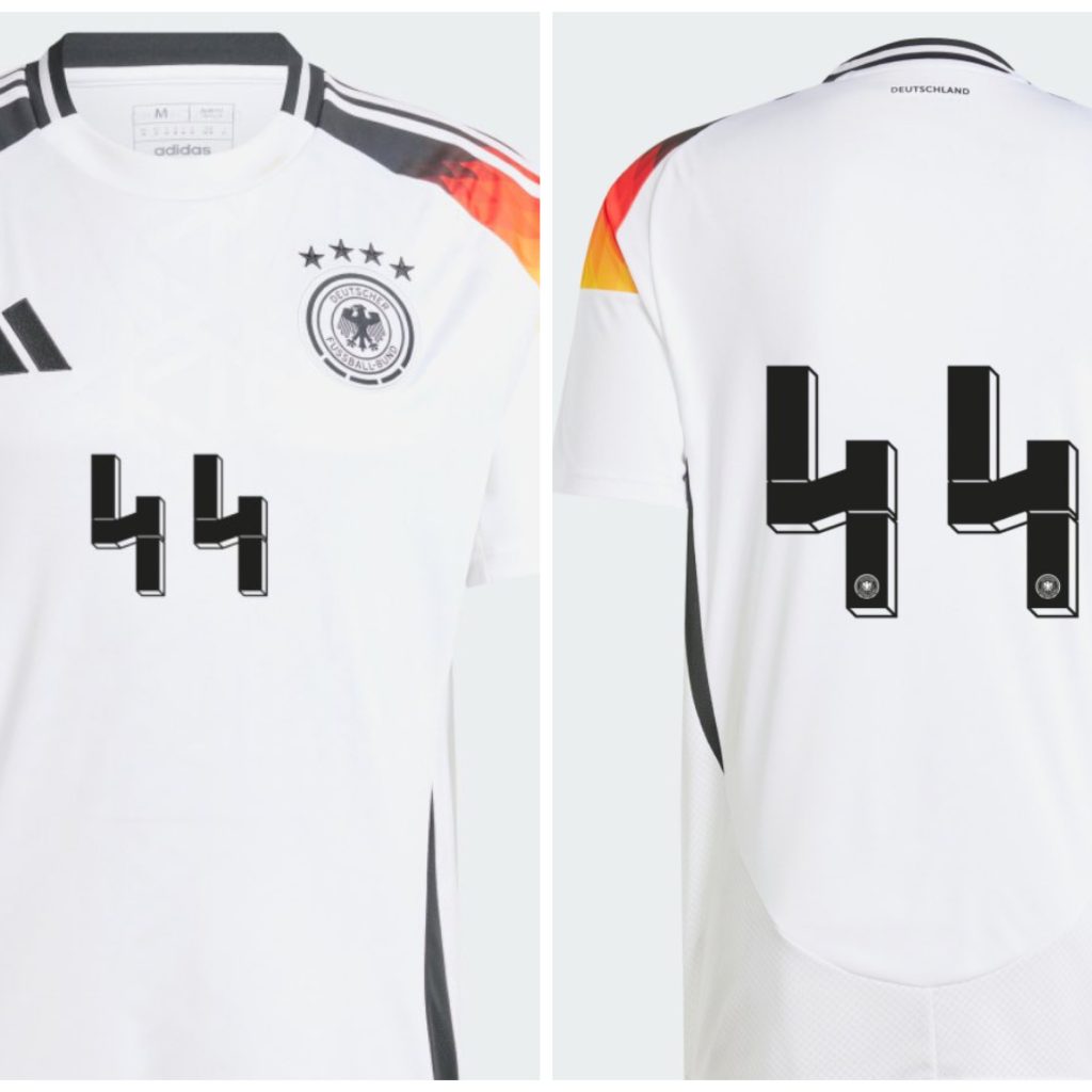 TUTURPEDIA - Kontroversi Angka 4 di Desain Jersey Timnas Jerman, Mirip Simbol Nazi