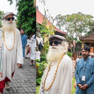 Sadhguru Berkunjung ke Bali, Guru Spiritual Asal India Beri Pesan Khusus ke Menparekraf Sandiaga Uno