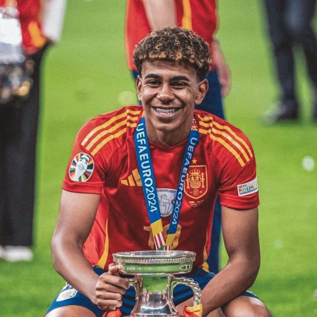 Lamine Yamal memecahkan rekor baru di EURO 2024 sebagai pemain termuda. Foto: instagram.com/lamineyamal