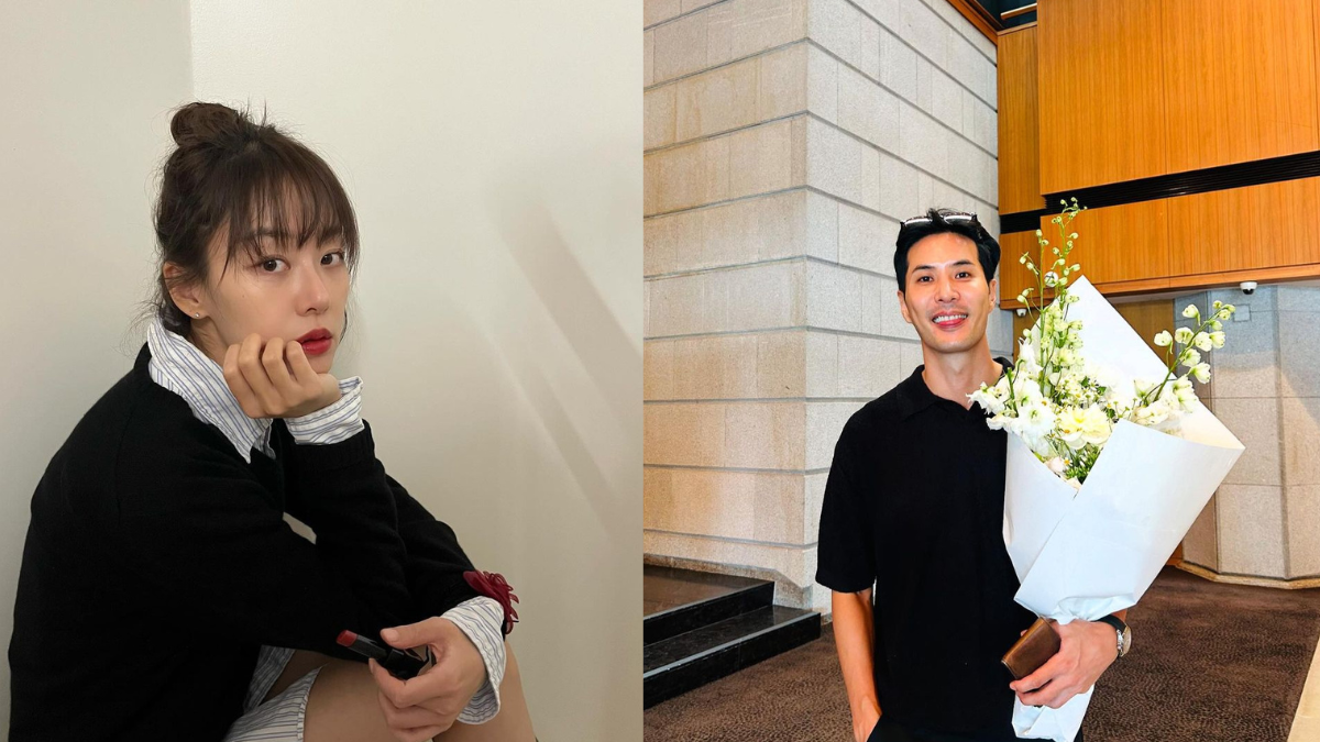 Lee Joo Myung dan Kim Ji Suk dikonfirmasi berpacaran. Foto: Instagram @jmyoungl dan @kimjiseok16