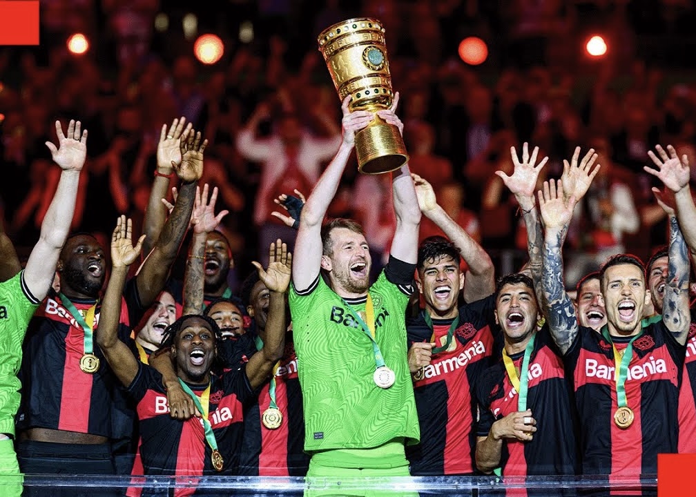 Bayer Leverkusen juara Piala Jerman. Foto: x.com/bayer04fussball