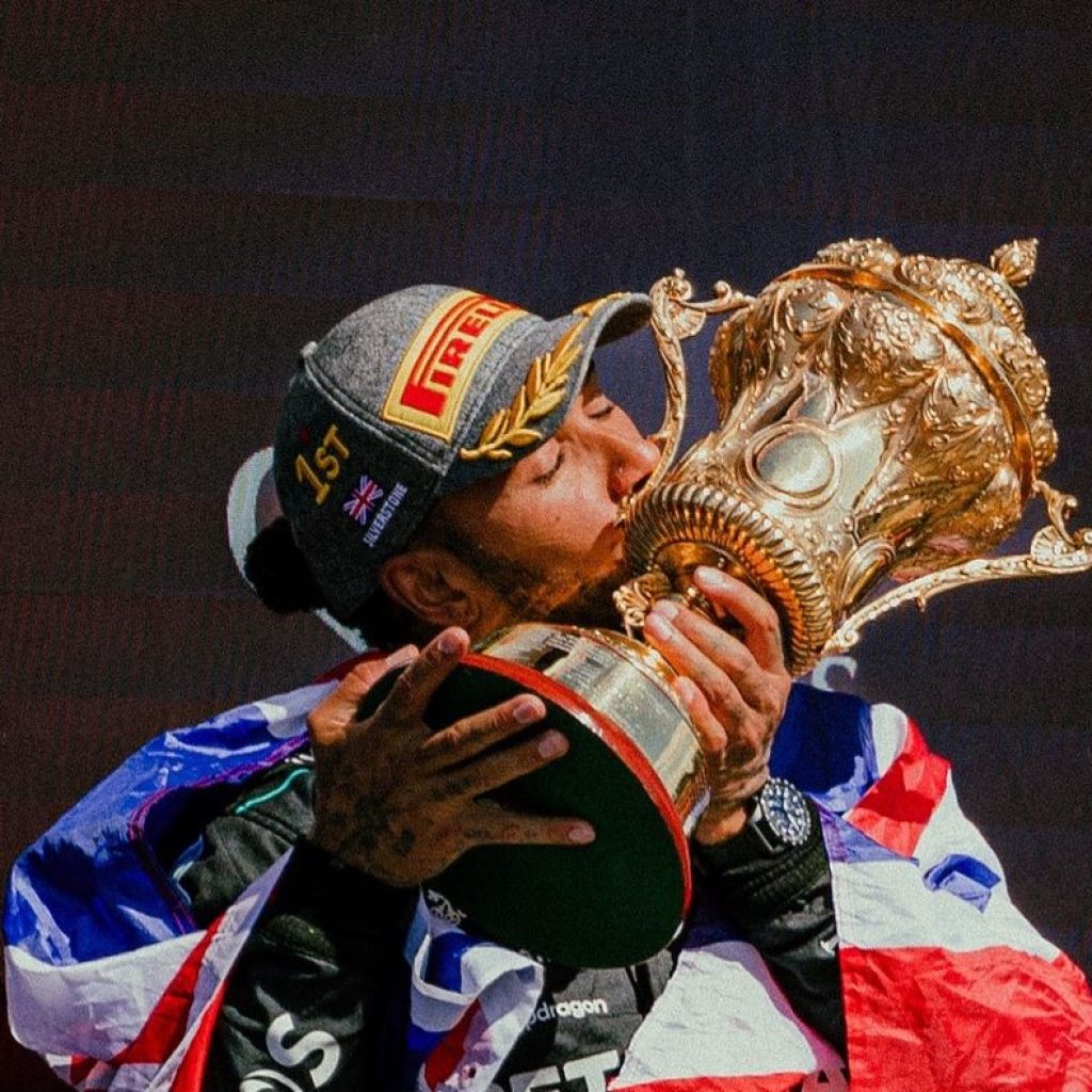 Lewis Hamilton menang di F1 GP Inggris. Foto: instagram.com/lewishamilton
