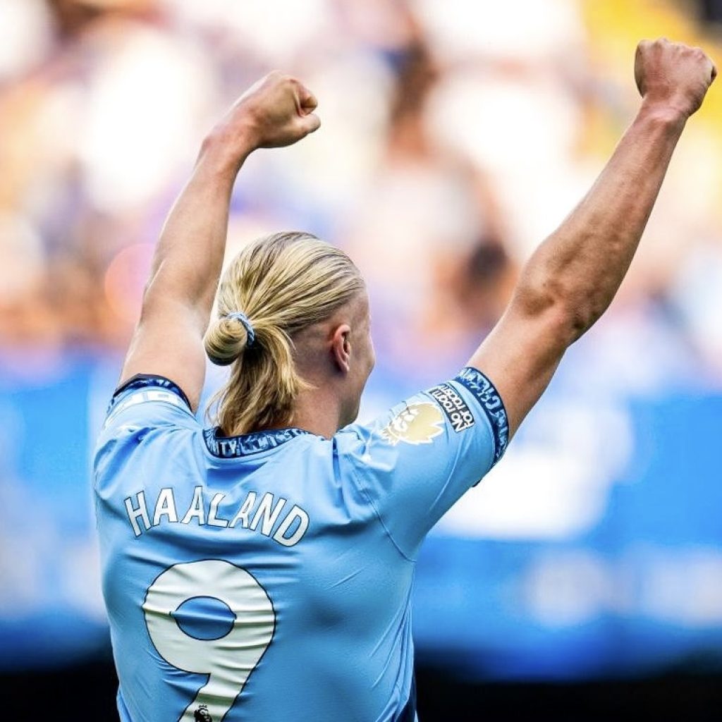 Hasil sementara matchweek 1 Liga Inggris 2024/25. Foto: x.com/ErlingHaaland