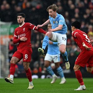 Tampil Lebih Ngotot, Liverpool Imbangi Manchester City