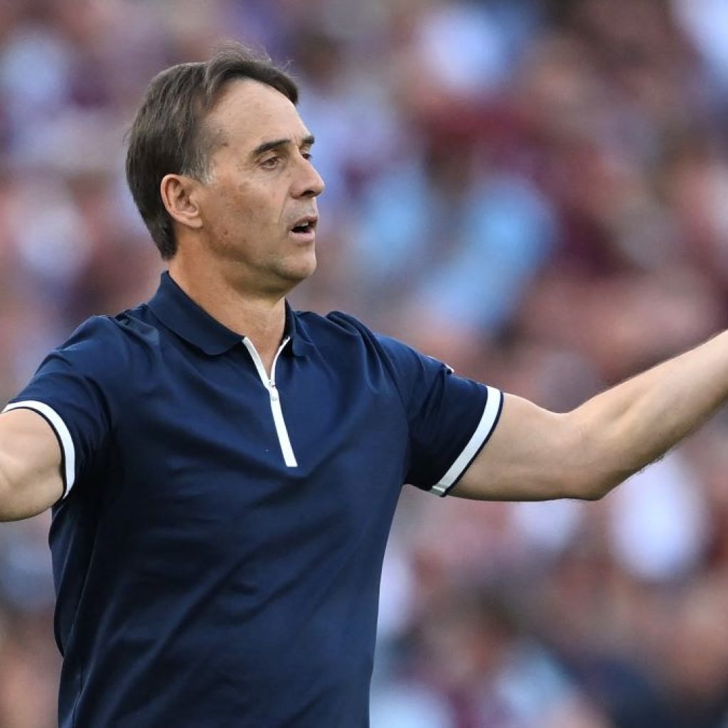 Pelatih West Ham, Julen Lopetegui. Foto: x.com/premierleague